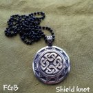 Shield Knot pendants