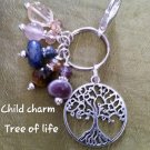 Child charm -tree of life