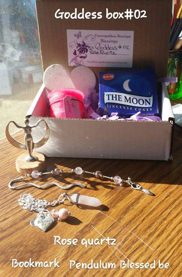 GODDESS BOX 02 Rose quartz