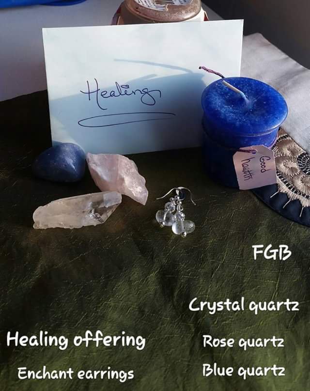 Healing  Offerings earring set # 01-02