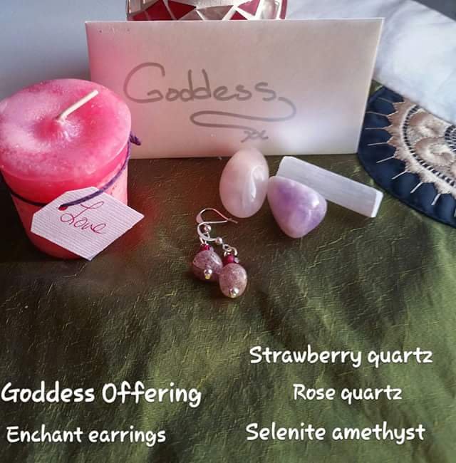 Goddess  Guidance Offerings earring set