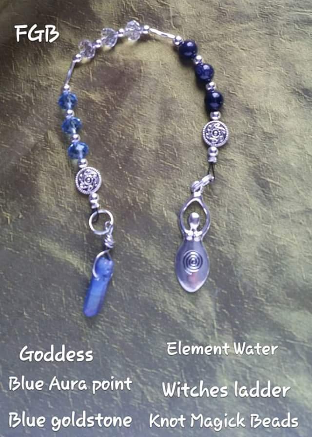 Element Water  Goddess  Aura point  Witches ladder