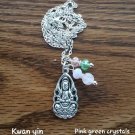 Kwan yin pendant necklace