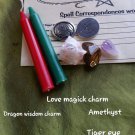 Love Magick charm -Dragon #01