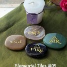 Gemstone elemental tile #05
