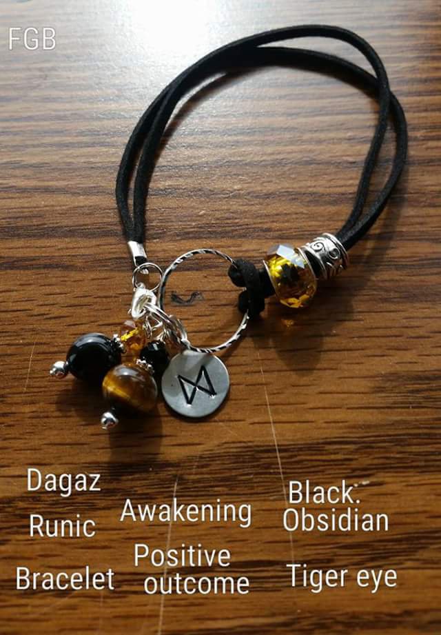 Dagaz runic bracelet