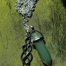 Celtic Goddess aventurine necklace