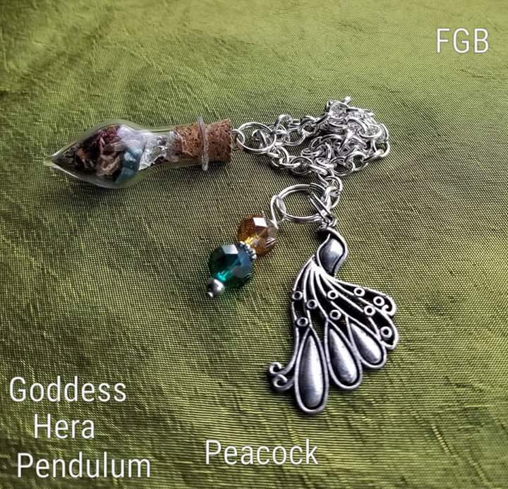 Goddess Hera pendulum