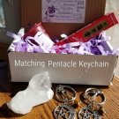 Romance #04 matching Pentacle Keychain