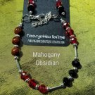 Gemstone : Mahogany obsidian set