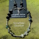 Gemstone : Snowflake Obsidian set