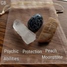 Psychic abilities -protection  peach moonstone