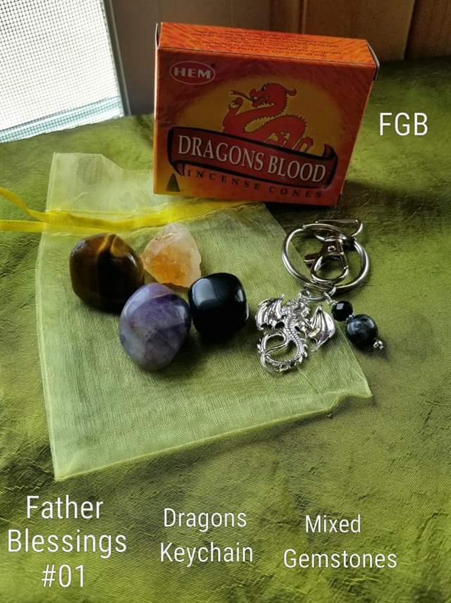 Father blessing box#01 Dragon