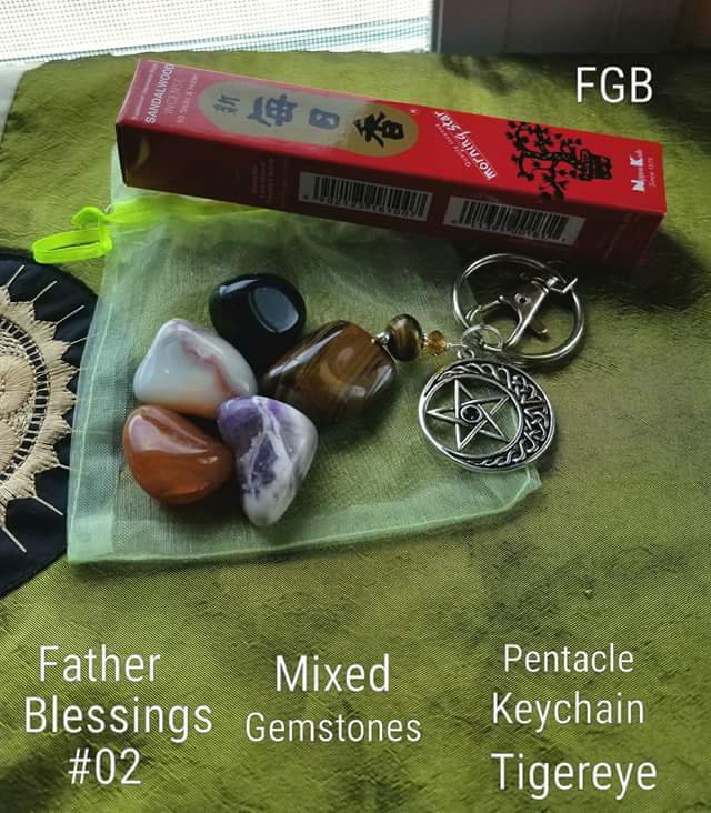 Father blessing box #02 pentacle