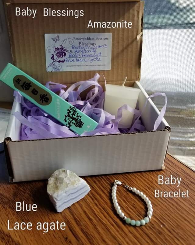Baby bracelet, #03 Amazonite