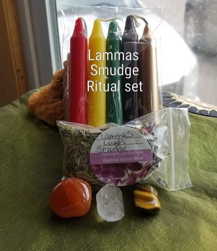 Sabbat Smudge Ritual set :Lammas