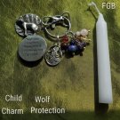 Child charm Wolf