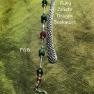 Ruby Zoisite dragon bookmark