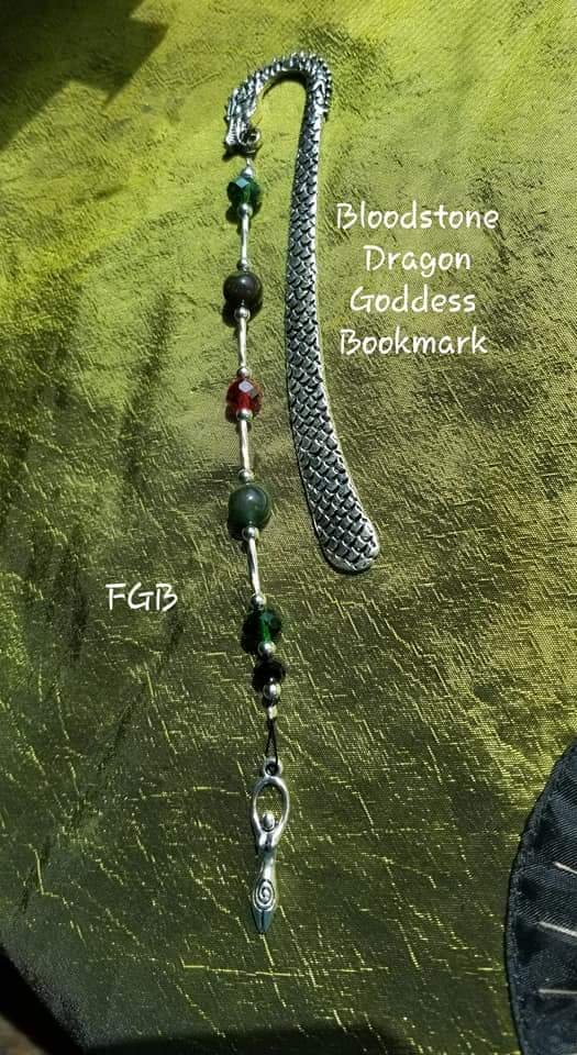 Bloodstone Dragon bookmark
