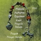 Autumn prayer beads blessed be