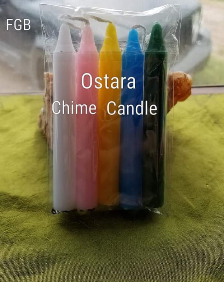 Sabbat Ostara / Vernal equinox chime candles