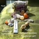 Magickal Sabbat Mabon/ autumn equinox  Pendulum set