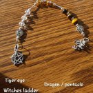 Element Air  Dragon Witches ladder knot magick beads
