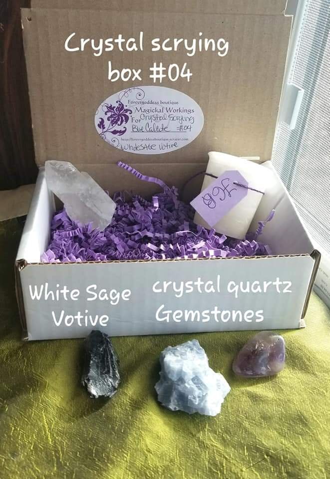 Crystal scrying box #04