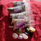4 sabbats incense blend/ gemstones set Lammas -Yule