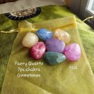 7pc faery quartz chakra stones