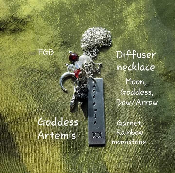 GODDESS ARTEMIS NECKLACE #01