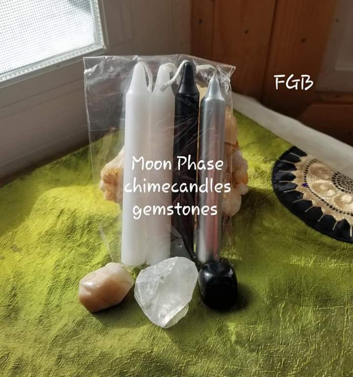 Moon phase  /gemstone  set