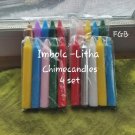 4 sabbat cAndle set Imbolc-litha B