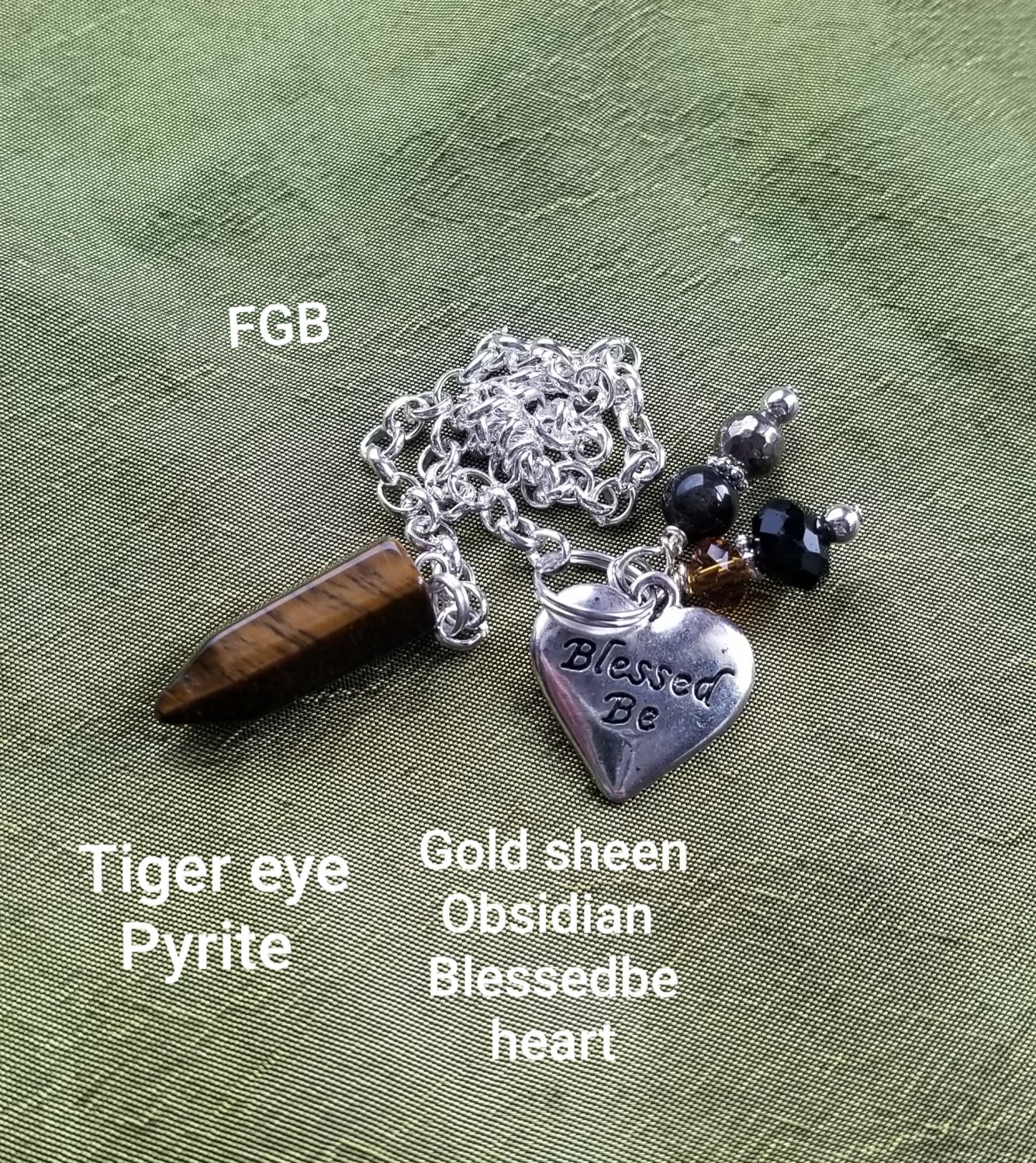 Tigereye Blessedbe pendulum