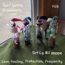 Blessings /Spell bottle ornments #2 Large