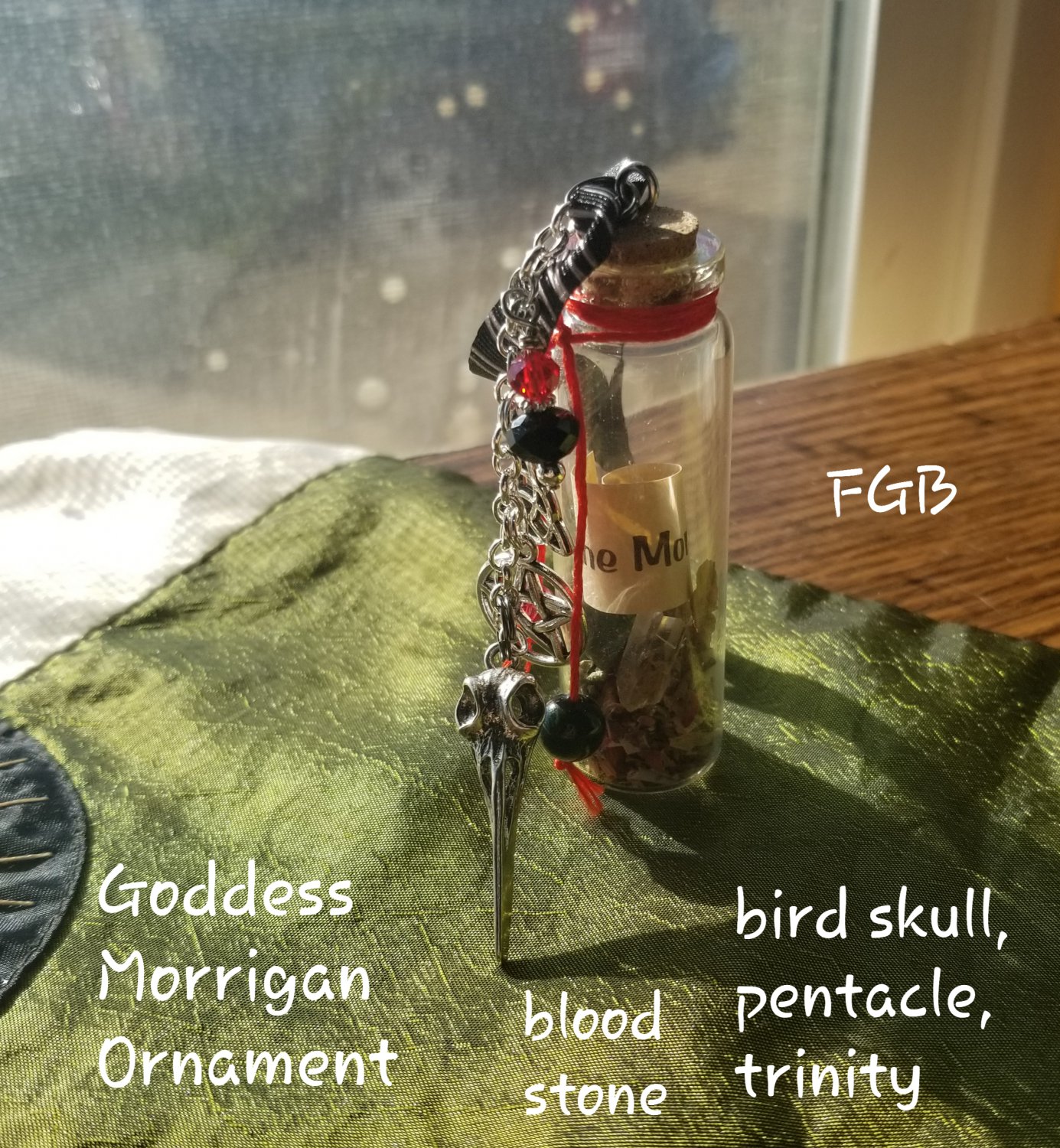 Goddess Ornament:Morrigan