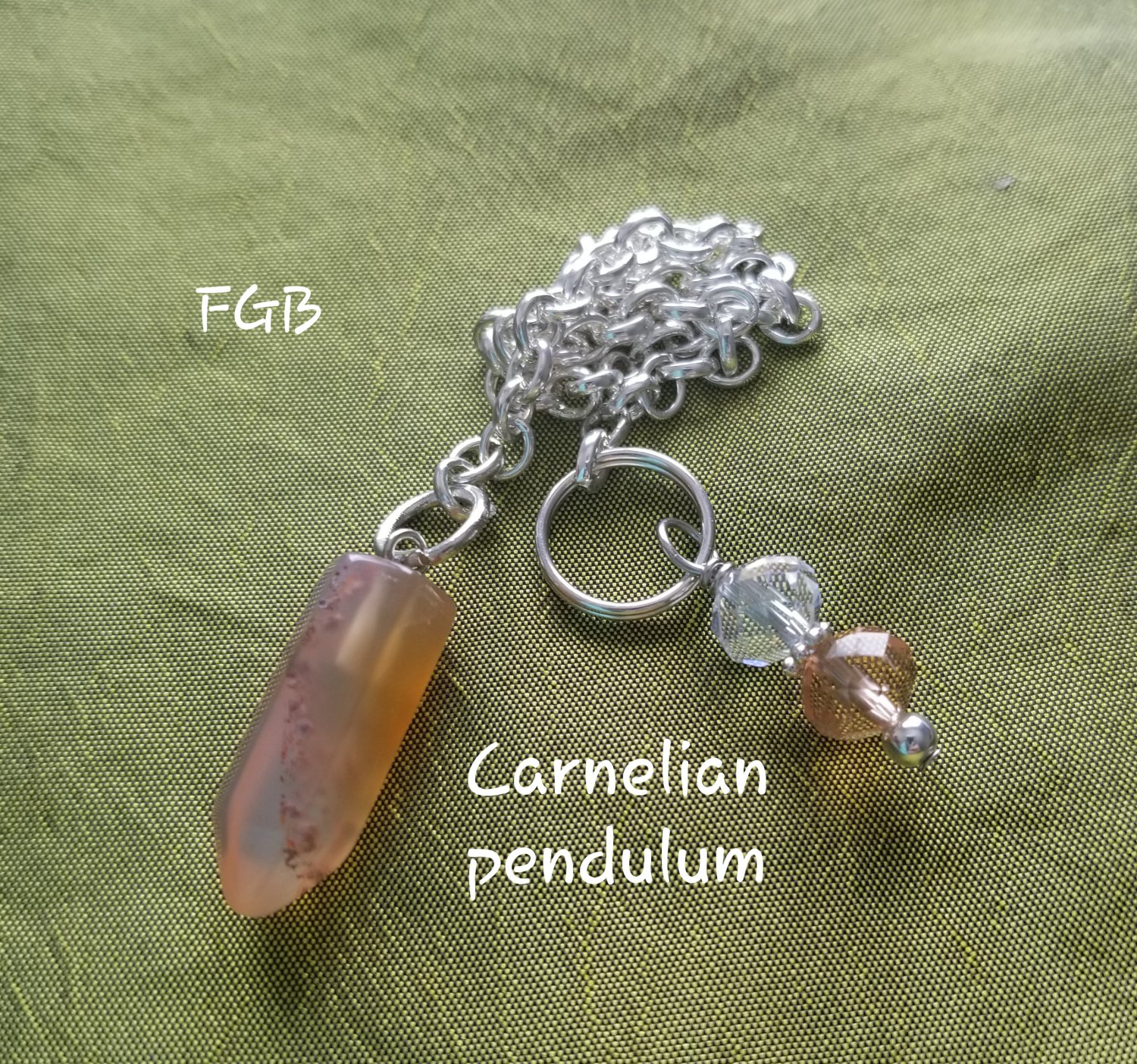 Carnelian  pendulum