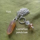 Carnelian  pendulum