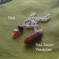 Red jasper pendulum