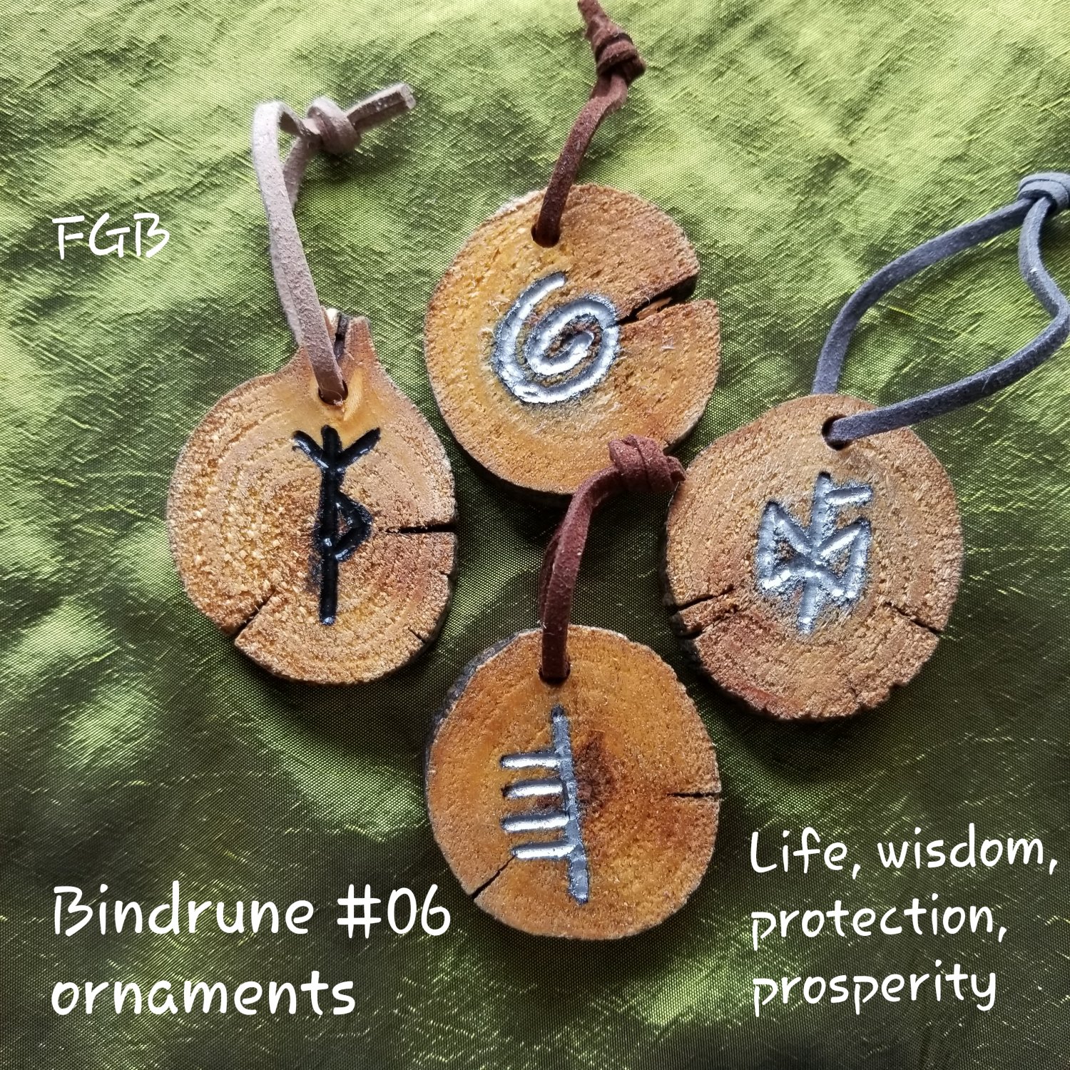 Bindrunes ornaments #06 wisdom
