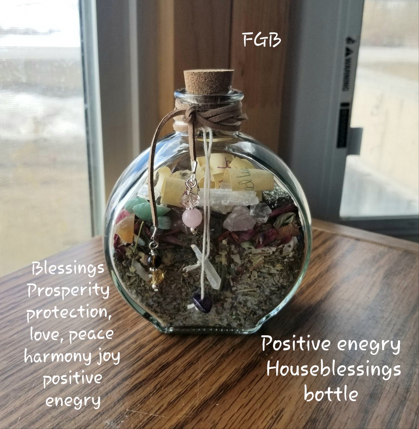 Positive enegry houseblessings bottle #2