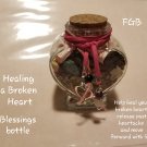 Mend a broken heart blessings bottle