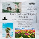 Inner goddess of Spring /transformation  session