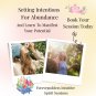 Setting intentions for Abundance and Manifest your potential 2