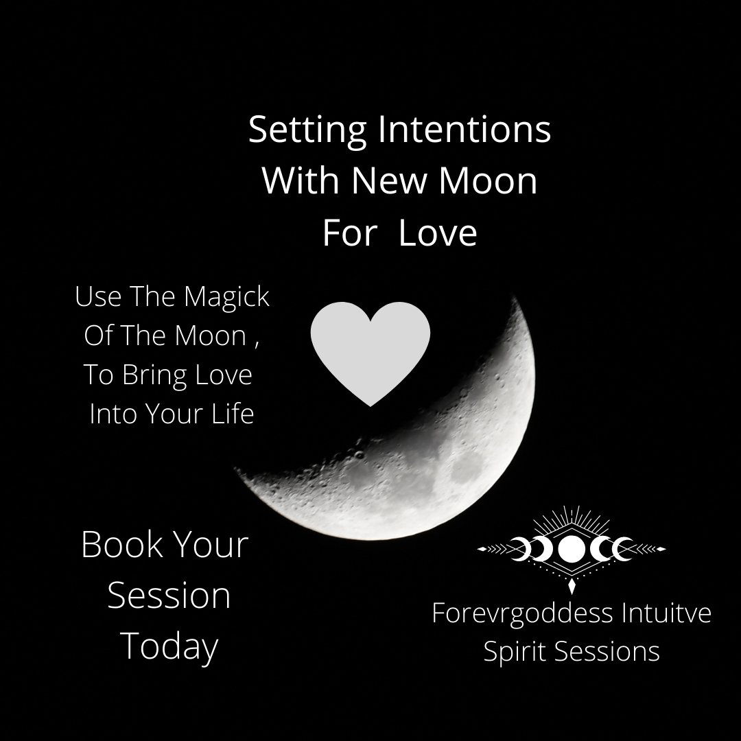 Setting intention for love with new moon
