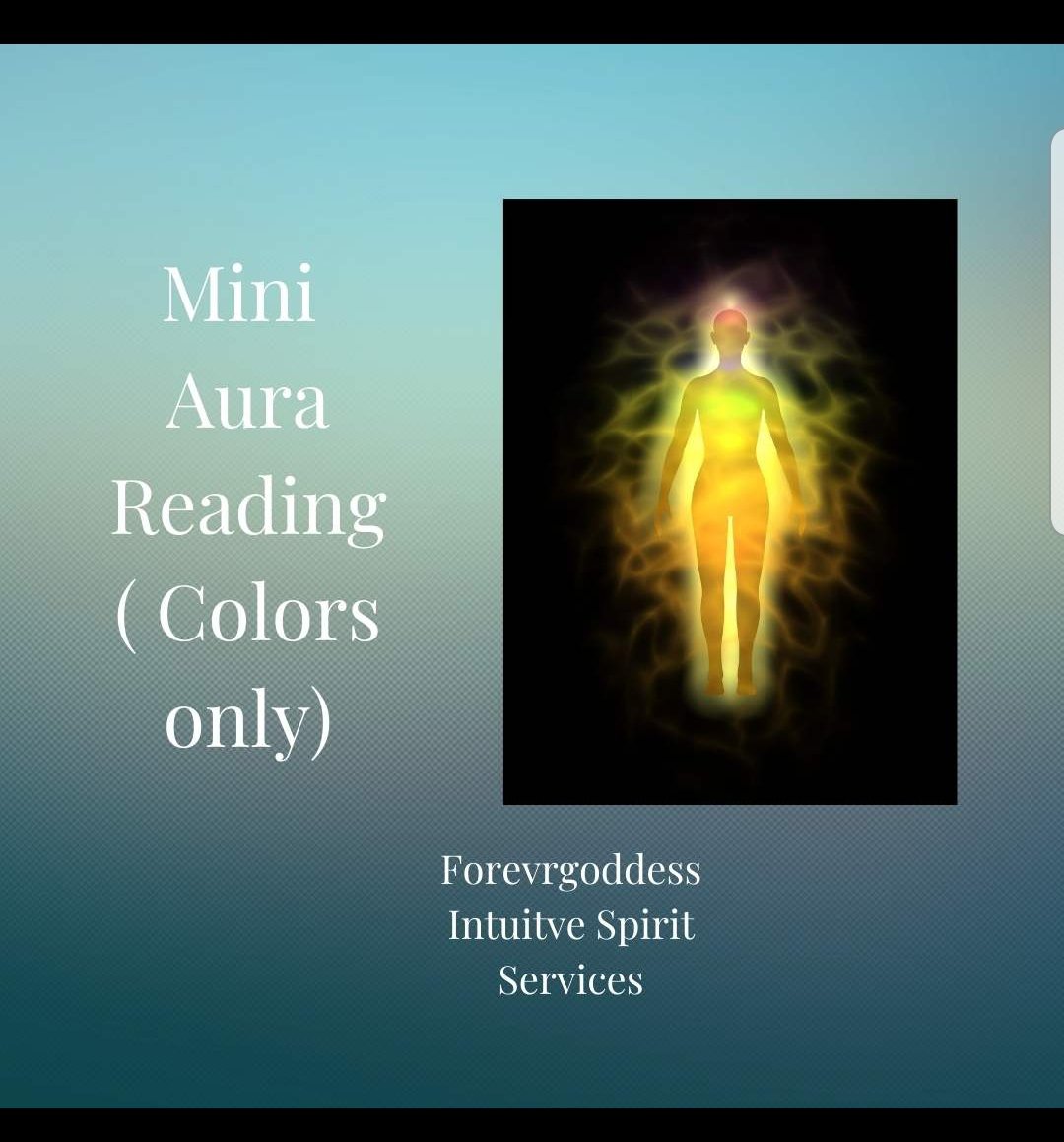 Mini aura reading (colors only)