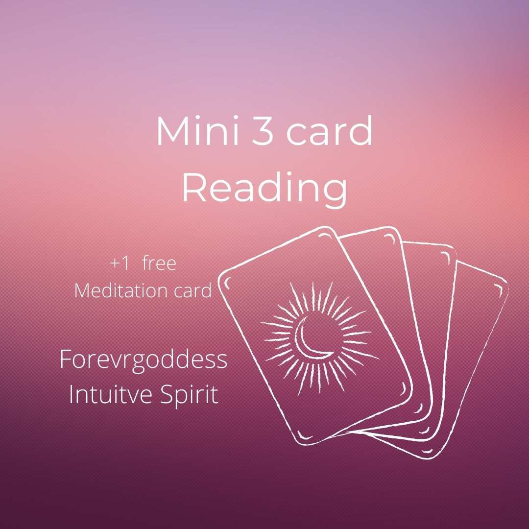 Mini 3 card reading