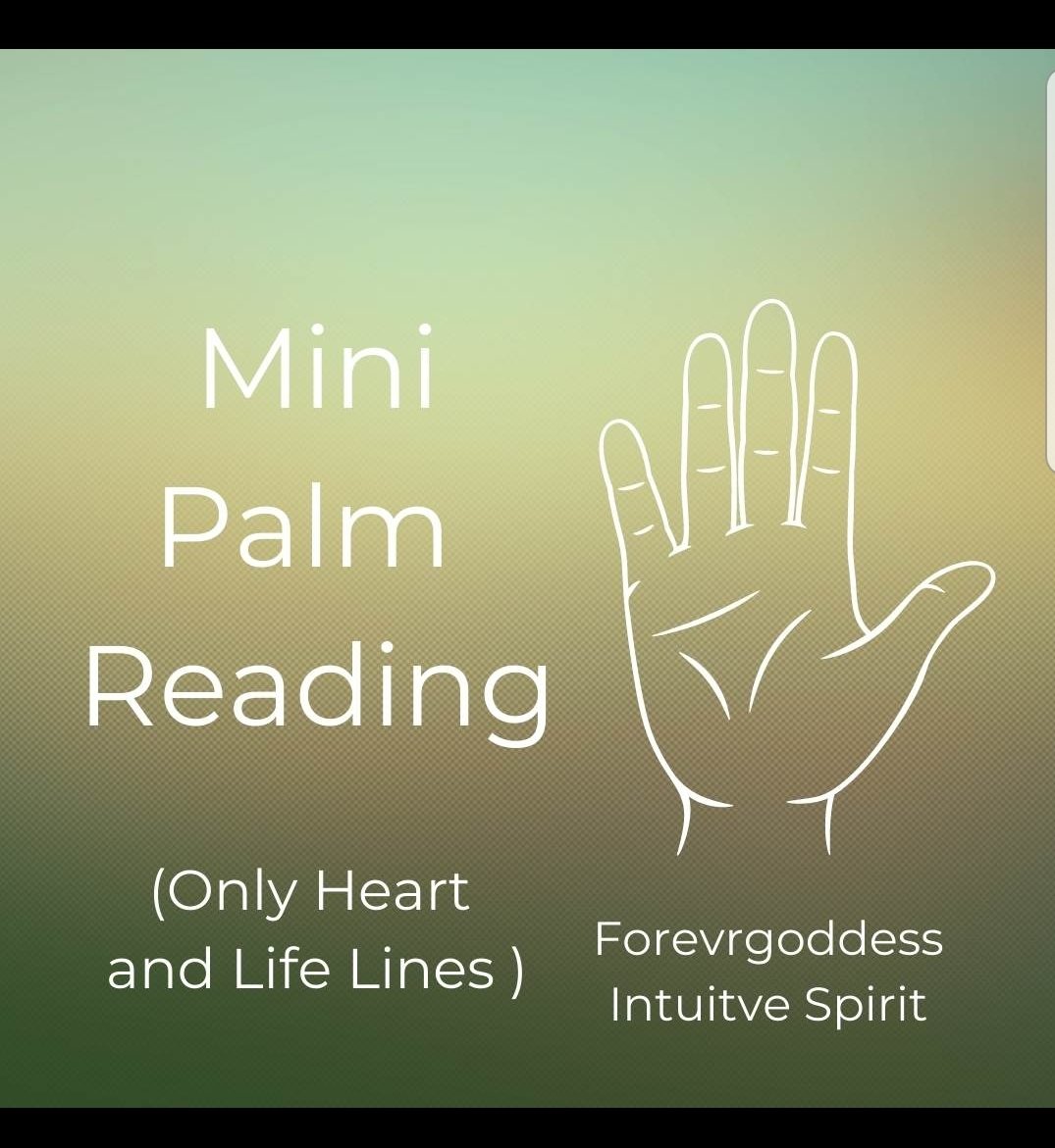 Mini palm reading