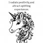 Unicorn Affirmation coloring book WE PRINT & SHIP TO YOU