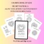Mindful Heart mandalas coloring book - WE Print and Ship to you
